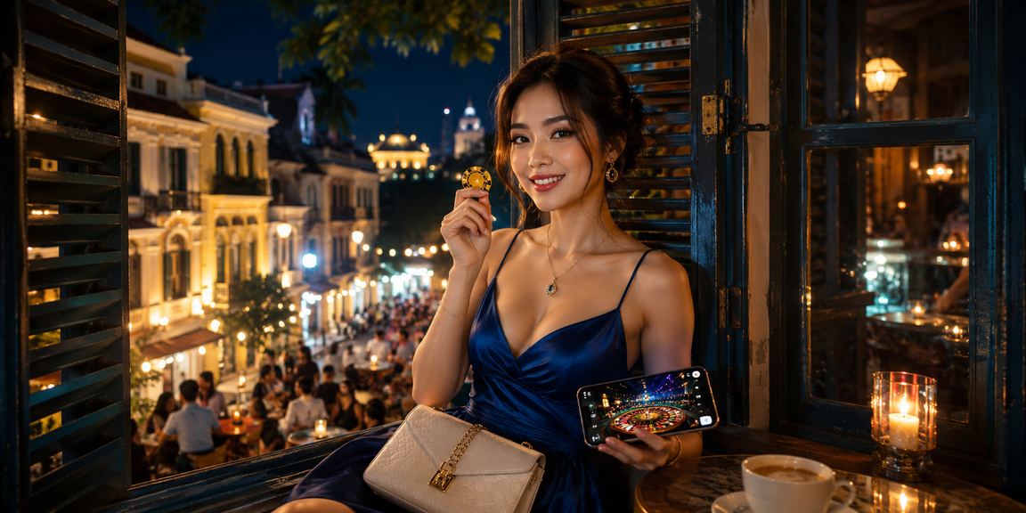 Không gian cà phê và cá cược tại Hà Nội theo phong cách hiện đại
