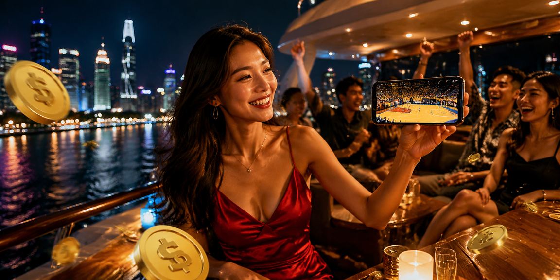 Người dùng tại TP.HCM xem cược bóng rổ qua ứng dụng di động xstn trong quán cà phê