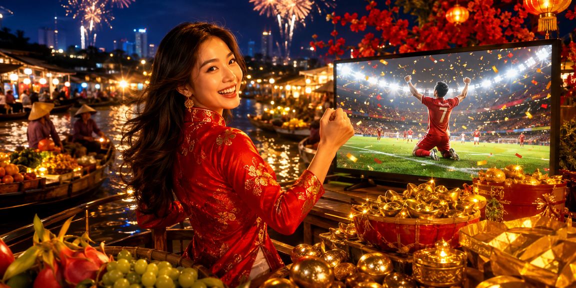 Lễ hội Tết truyền thống và trò chơi xổ số tại vùng đồng bằng sông Mê Kông